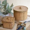 Natural Antique Woven 2-Pc. Box Set-Kirkland's Home New