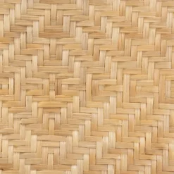 Natural Boho Rattan Weave Storage Cabinet-Kirkland's Home Flash Sale