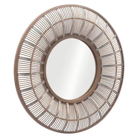 Natural Bone Safari Framed Mirror-Kirkland's Home Outlet
