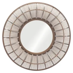 Natural Bone Safari Framed Mirror-Kirkland's Home Outlet