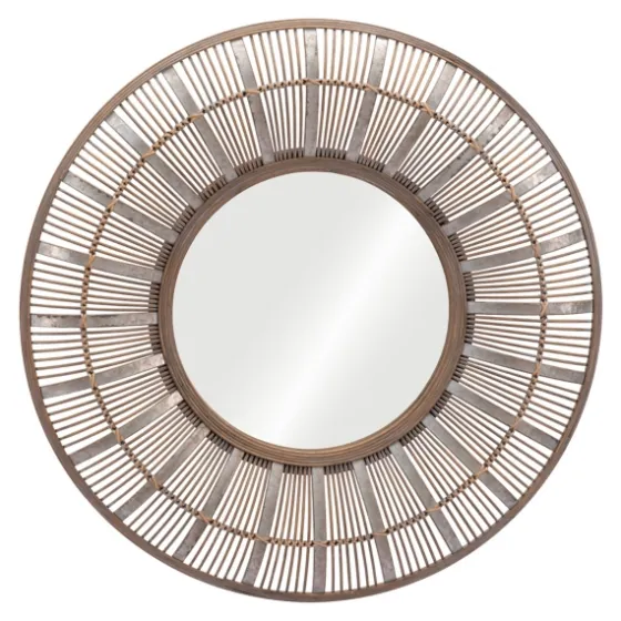 Natural Bone Safari Framed Mirror-Kirkland's Home Outlet