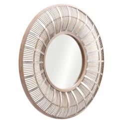Natural Bone Safari Framed Mirror-Kirkland's Home Outlet