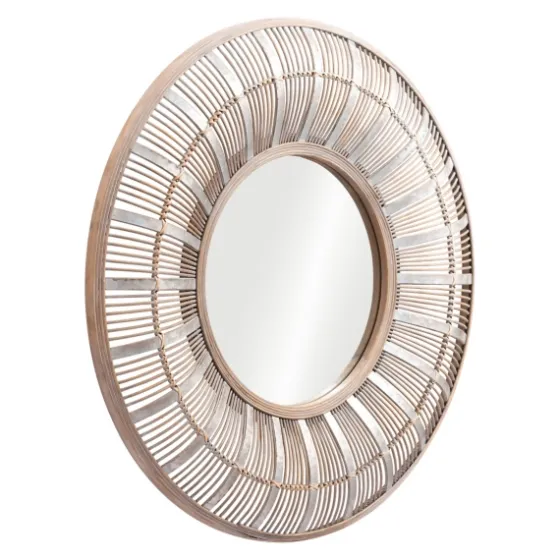Natural Bone Safari Framed Mirror-Kirkland's Home Outlet