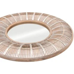 Natural Bone Safari Framed Mirror-Kirkland's Home Outlet
