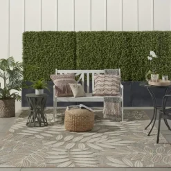 Natural Botanical Outdoor Area Rug, 6X9-Kirkland's Home Cheap