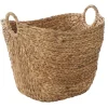 Natural Braided Seagrass Basket-Kirkland's Home Hot