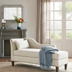 Natural Brett Accent Chaise Lounge-Kirkland's Home Sale