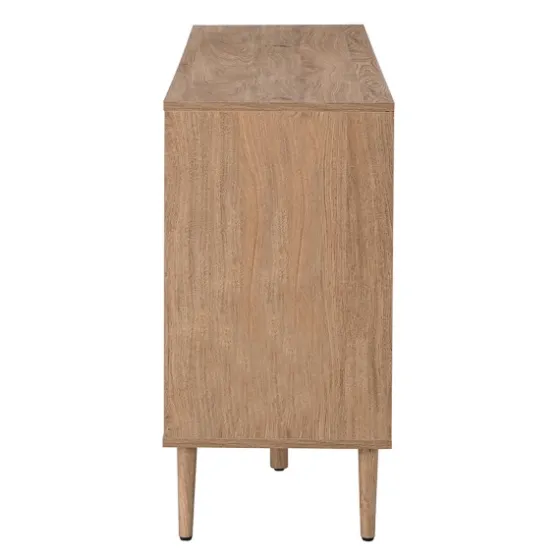 Natural Cane Wood Arched Sideboard Cabinet-Kirkland's Home Shop