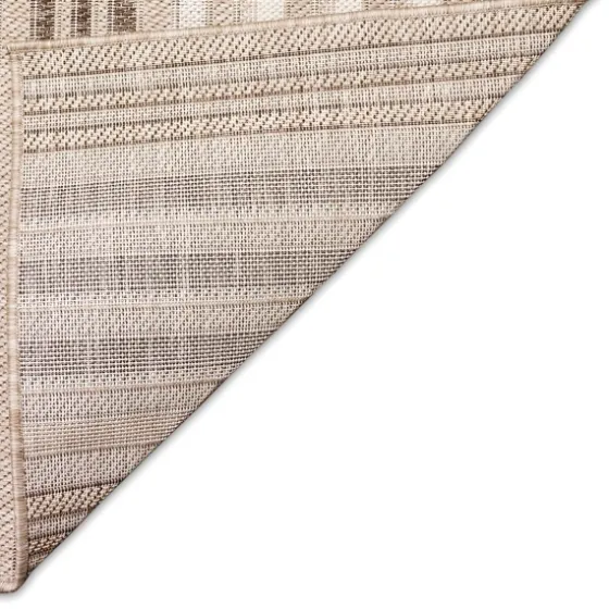Natural Canva Striped Outdoor Runner-Kirkland's Home Hot
