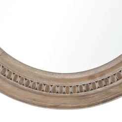 Natural Carved Driftwood Round Wall Mirror-Kirkland's Home Flash Sale