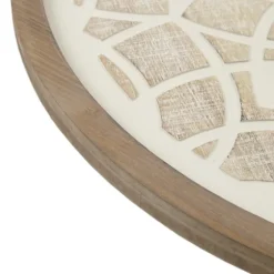 Natural Carved Wood Medallion Round Wall Plaque-Kirkland's Home Flash Sale