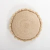 Natural Cleo Jute Pom Pom Pillow-Kirkland's Home Shop