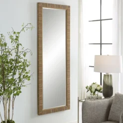 Natural Coastal Full-Length Wall Mirror-Kirkland's Home Outlet