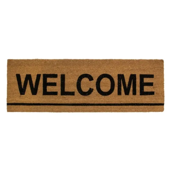 Natural Coir Welcome Doormat-Kirkland's Home Sale