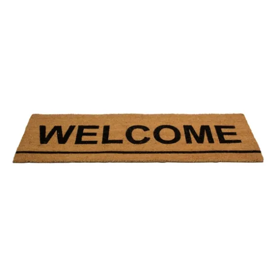 Natural Coir Welcome Doormat-Kirkland's Home Sale