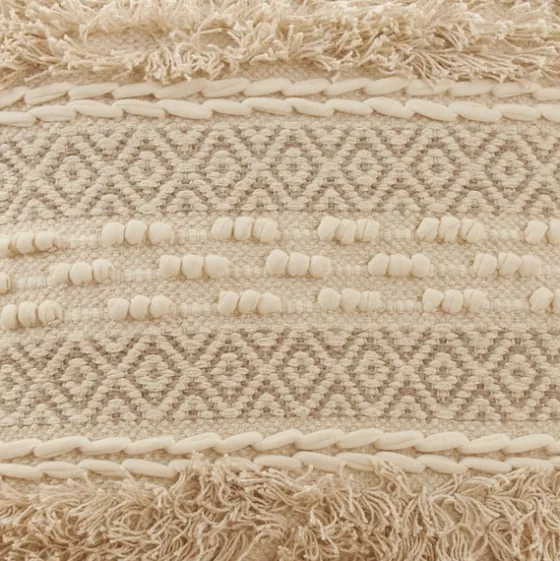 Natural Corded Moroccan Cotton Pillow-Kirkland's Home Shop