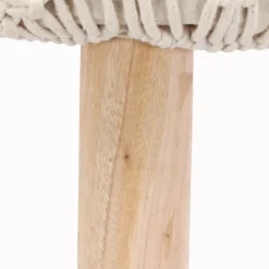 Natural Crochet Stool-Kirkland's Home Shop