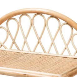 Natural Curled Rattan 3-Tiered Bookcase-Kirkland's Home New