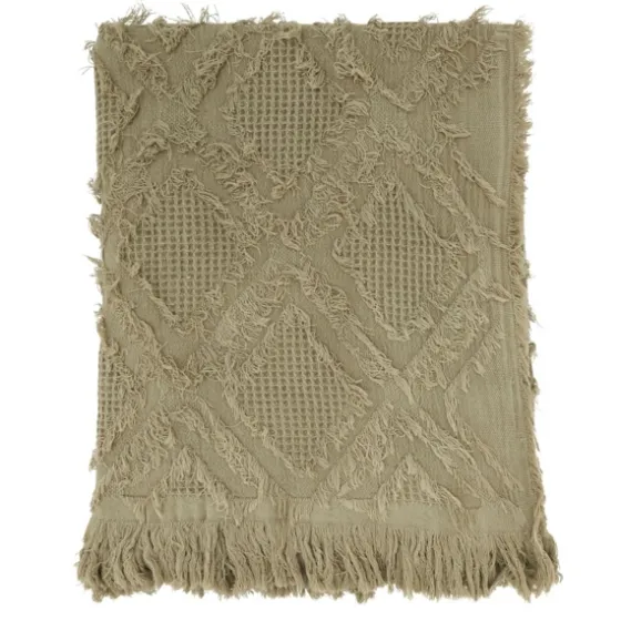 Natural Diamond Pattern Throw Blanket-Kirkland's Home New