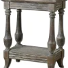 Natural Distressed Birch Wood Accent Table-Kirkland's Home Cheap