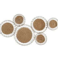 Natural Dried Bohemian Plates Wall Plaque-Kirkland's Home Outlet