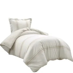 Natural Farmhouse Stripe 2-Pc. Twin Xl Duvet Set-Kirkland's Home Fashion