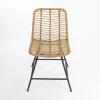 Natural Fishbone Rat Dining Chair-Kirkland's Home Online