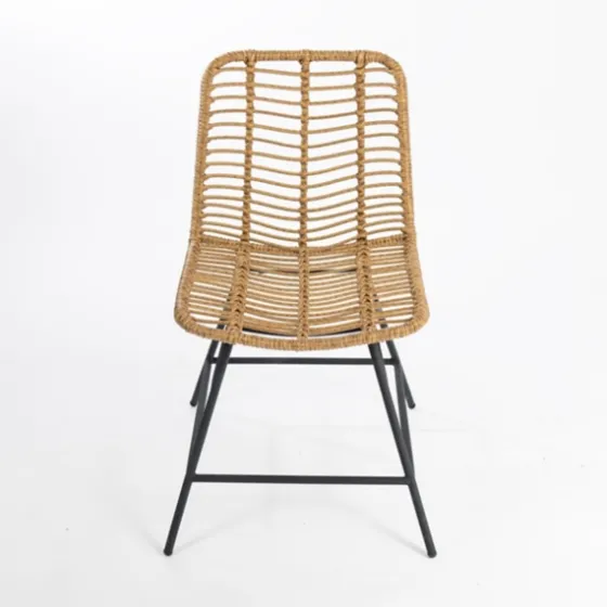 Natural Fishbone Rat Dining Chair-Kirkland's Home Online