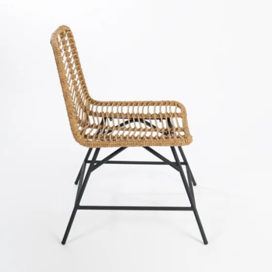 Natural Fishbone Rat Dining Chair-Kirkland's Home Online
