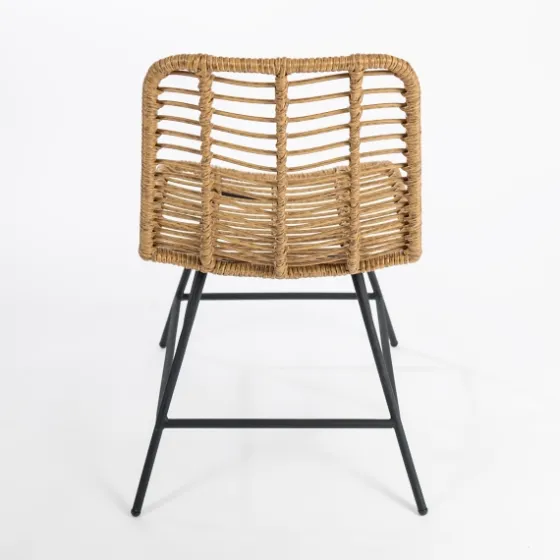 Natural Fishbone Rat Dining Chair-Kirkland's Home Online