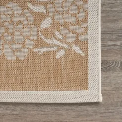 Natural Flamingo Indoor/Outdoor Area Rug, 5X7-Kirkland's Home Flash Sale