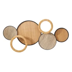Natural Floating Disks Bamboo Wall Plaque-Kirkland's Home Store