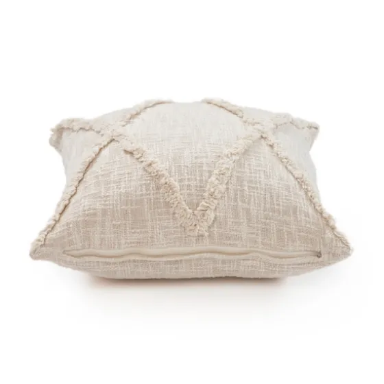 Natural Fringe Diamond Pillow, 20 In.-Kirkland's Home Hot