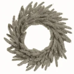 Natural Frosted Pine Branch Christmas Wreath-Kirkland's Home Fashion