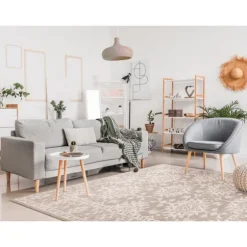 Natural Ivy Indoor/Outdoor Area Rug, 6X9-Kirkland's Home Outlet