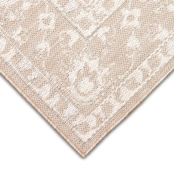 Natural Ivy Indoor/Outdoor Area Rug, 6X9-Kirkland's Home Outlet