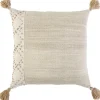Natural Kantha Stitch Recycled Throw Pillow-Kirkland's Home Shop