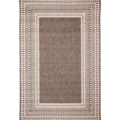 Natural Linear Macy Indoor/Outdoor Area Rug, 4X7-Kirkland's Home Online