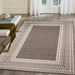 Natural Linear Macy Indoor/Outdoor Area Rug, 4X7-Kirkland's Home Online