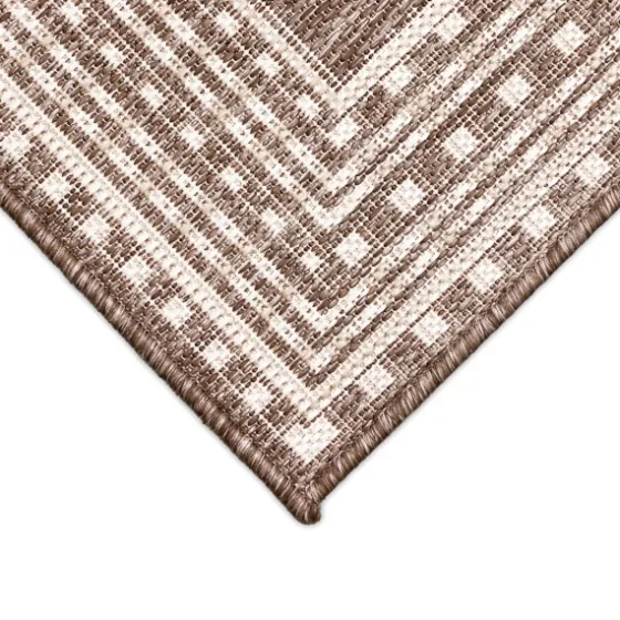 Natural Linear Macy Indoor/Outdoor Area Rug, 4X7-Kirkland's Home Online