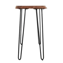 Natural Live Edge Hairpin Legs Console Table-Kirkland's Home Fashion