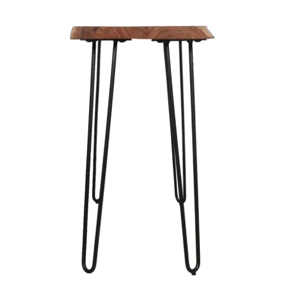 Natural Live Edge Hairpin Legs Console Table-Kirkland's Home Fashion