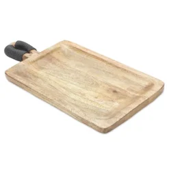 Natural Mango Wood Decorative Trays, Set Of 2-Kirkland's Home Sale