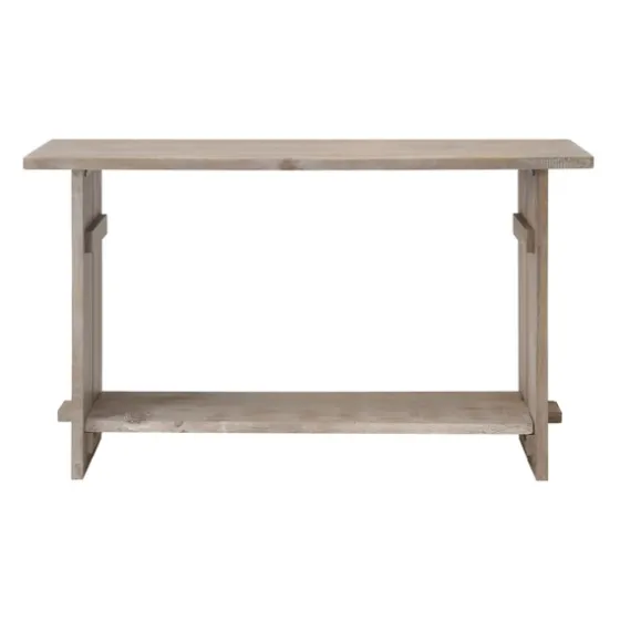 Natural Mango Wood Farmhouse Console-Kirkland's Home Shop