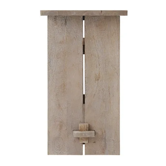 Natural Mango Wood Farmhouse Console-Kirkland's Home Shop