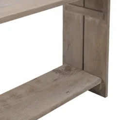 Natural Mango Wood Farmhouse Console-Kirkland's Home Shop