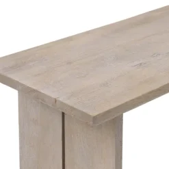 Natural Mango Wood Farmhouse Console-Kirkland's Home Shop