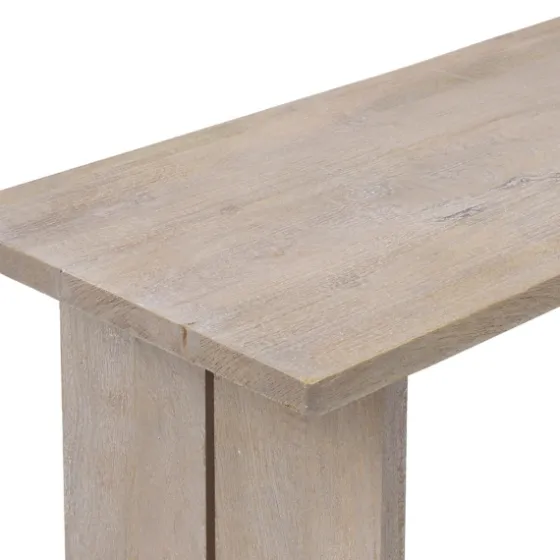 Natural Mango Wood Farmhouse Console-Kirkland's Home Shop