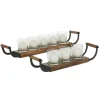 Natural Mango Wood 2-Pc. Candle Holders-Kirkland's Home Sale