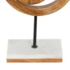 Natural Mango Wood Rings Sculpture-Kirkland's Home Outlet